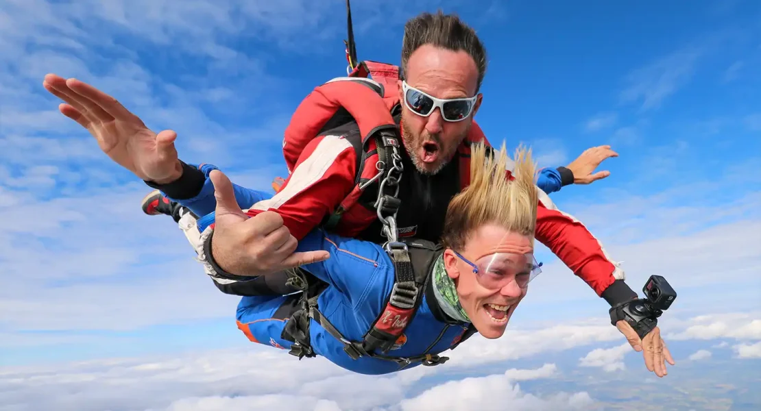saut en tandem